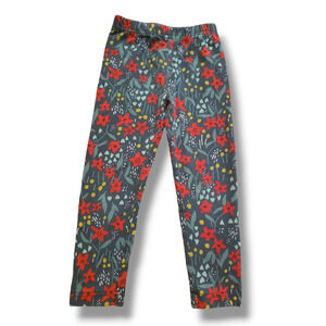 Hanna Andersson US 4 100cm Poinsettia Patch Leggings